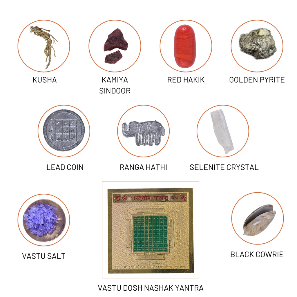 Auspicious Vastu Nivaran Yantra Potli for Wealth & Peace | Complete Spiritual Healing Kit for Vastu Correction