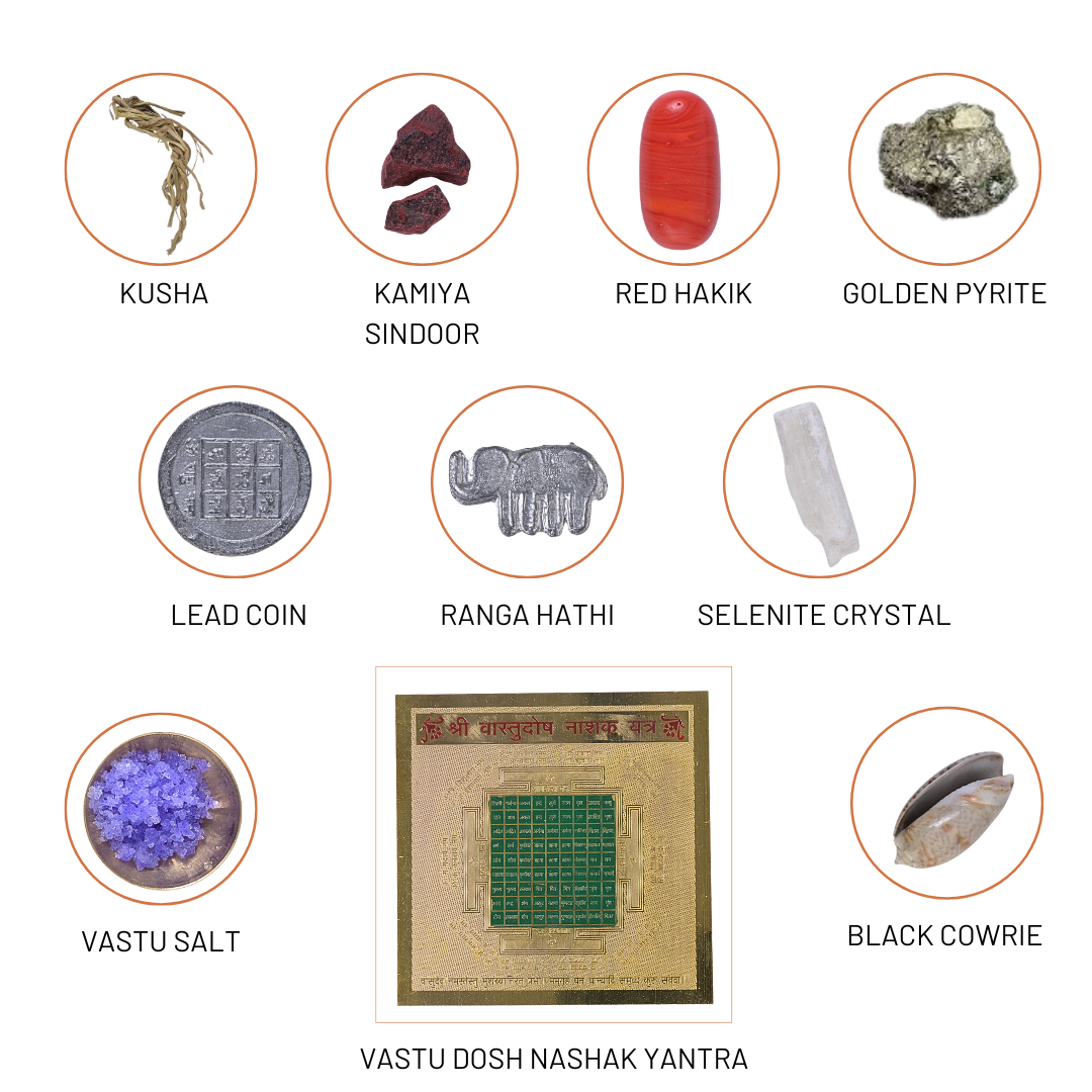 Auspicious Vastu Nivaran Yantra Potli for Wealth & Peace | Complete Spiritual Healing Kit for Vastu Correction