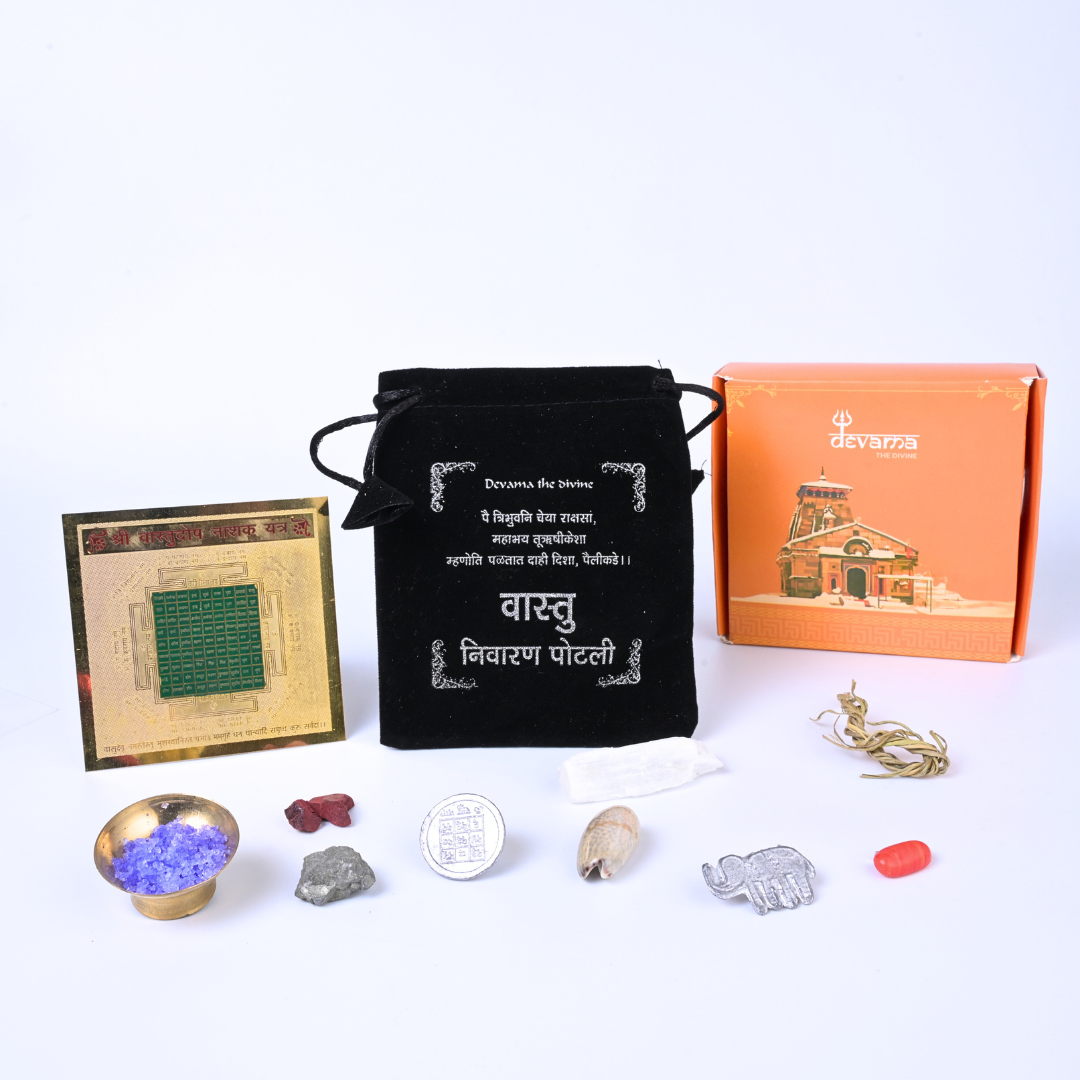 Auspicious Vastu Nivaran Yantra Potli for Wealth & Peace | Complete Spiritual Healing Kit for Vastu Correction