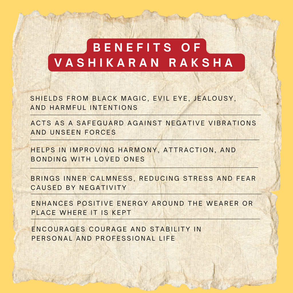 Devama Vashikaran Raksha Potli for Evil Eye Protection & Harmony |Safeguard Kit Against Negativity & Unseen Forces