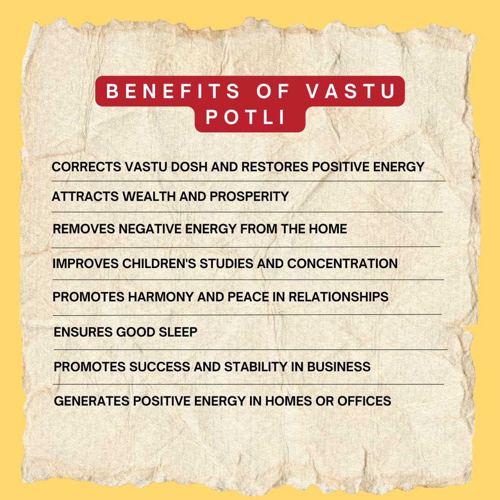 Auspicious Vastu Nivaran Yantra Potli for Wealth & Peace | Complete Spiritual Healing Kit for Vastu Correction