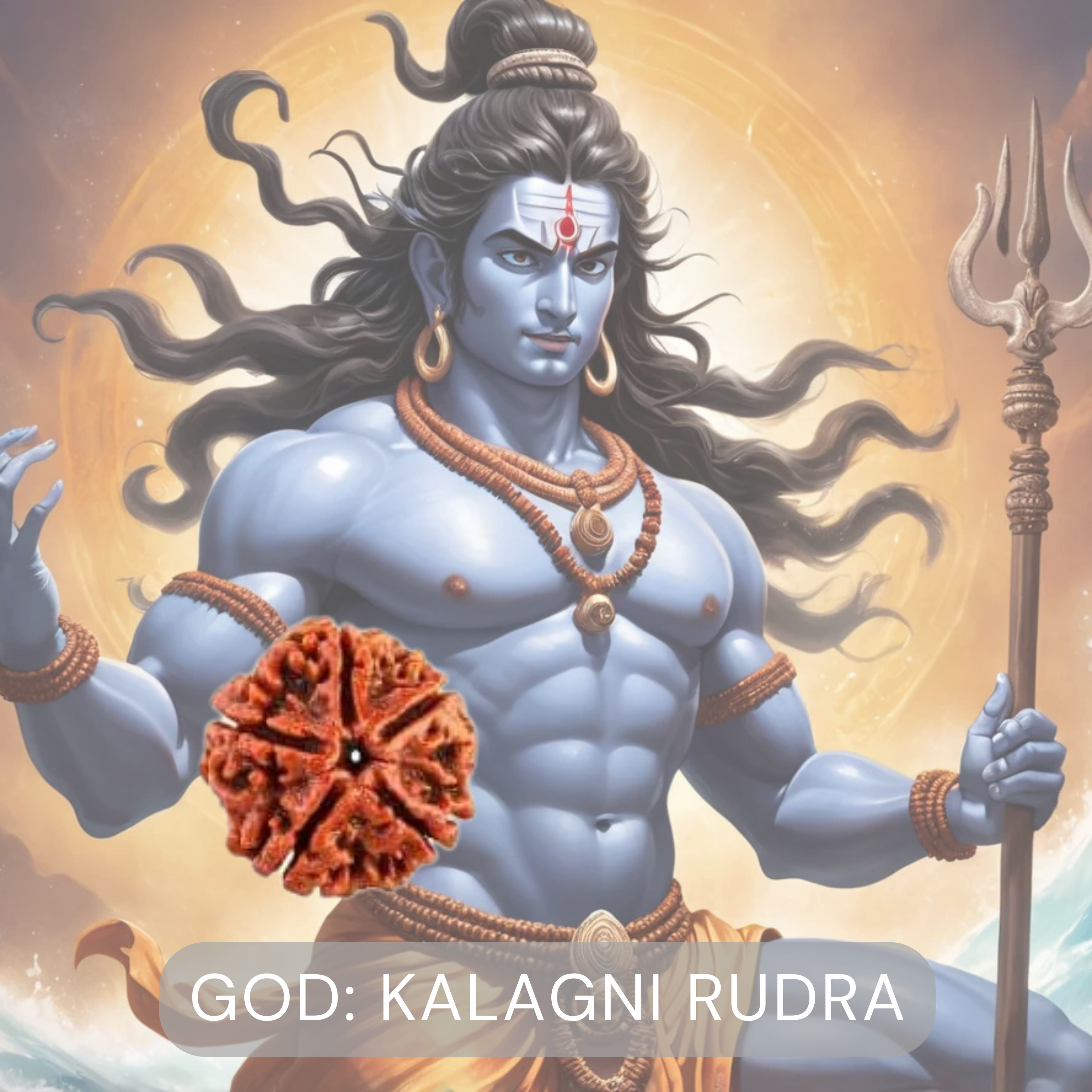 5 Mukhi Rudraksha | Five Faced Rudraksh as per Shiva Purana | Kalagni Rudra Swaroop | Certified Natural Rudraksha for Peace, Balance & Spiritual Growth