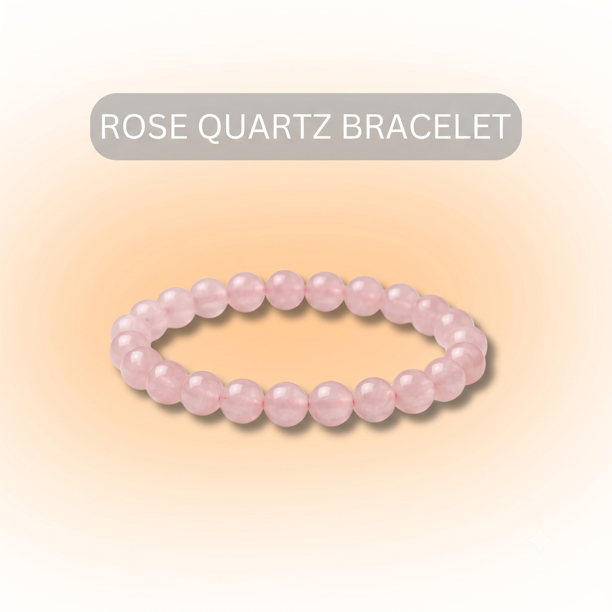 Rose Quartz Bracelet for Love, Healing & Emotional Balance | Unisex