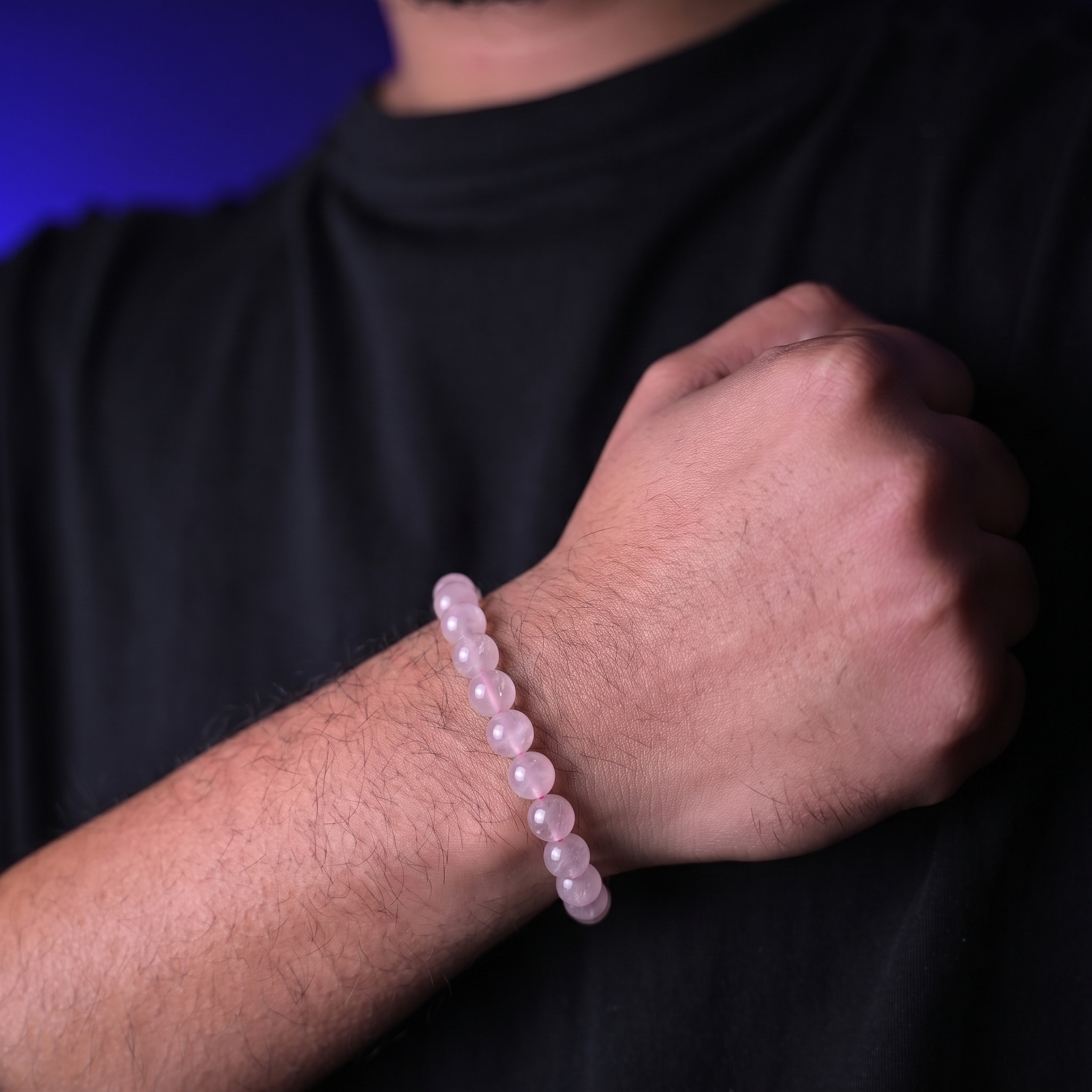 Rose Quartz Bracelet for Love, Healing & Emotional Balance | Unisex