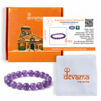 Amethyst Bracelet – Calm & Spiritual Growth (Unisex)